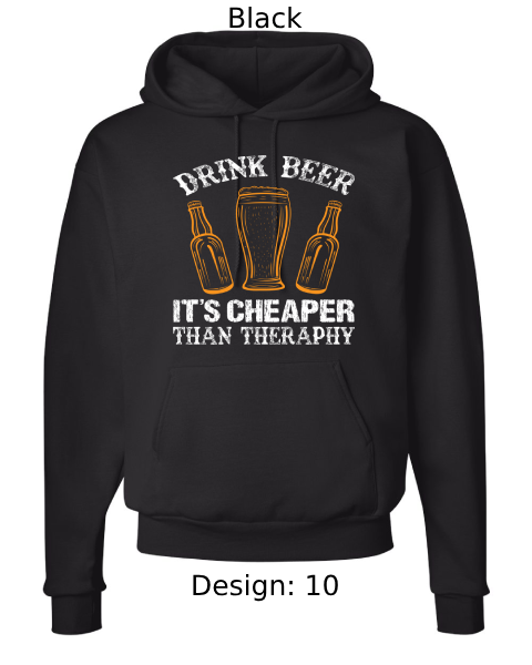 Unisex Funny Beer Hoodie Sweatshirt | Custom Hoodie