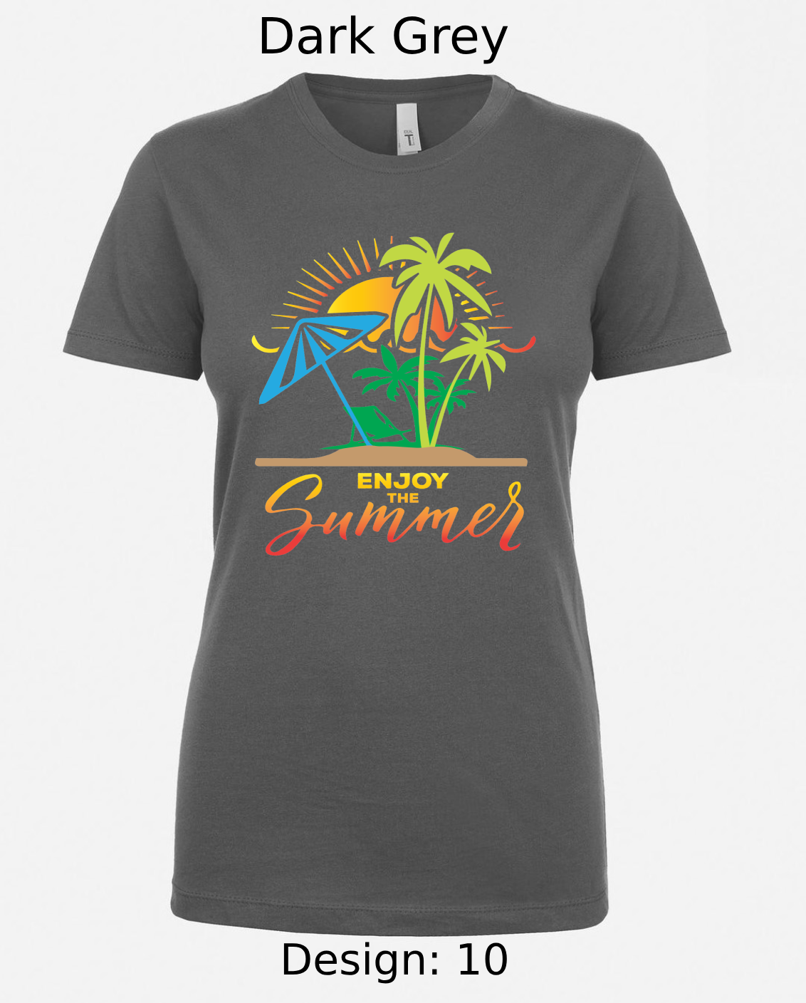 Shirts Women's Customized Tank Tops & Shirts | Summer, Surfing, & Sunshine Themed Tee