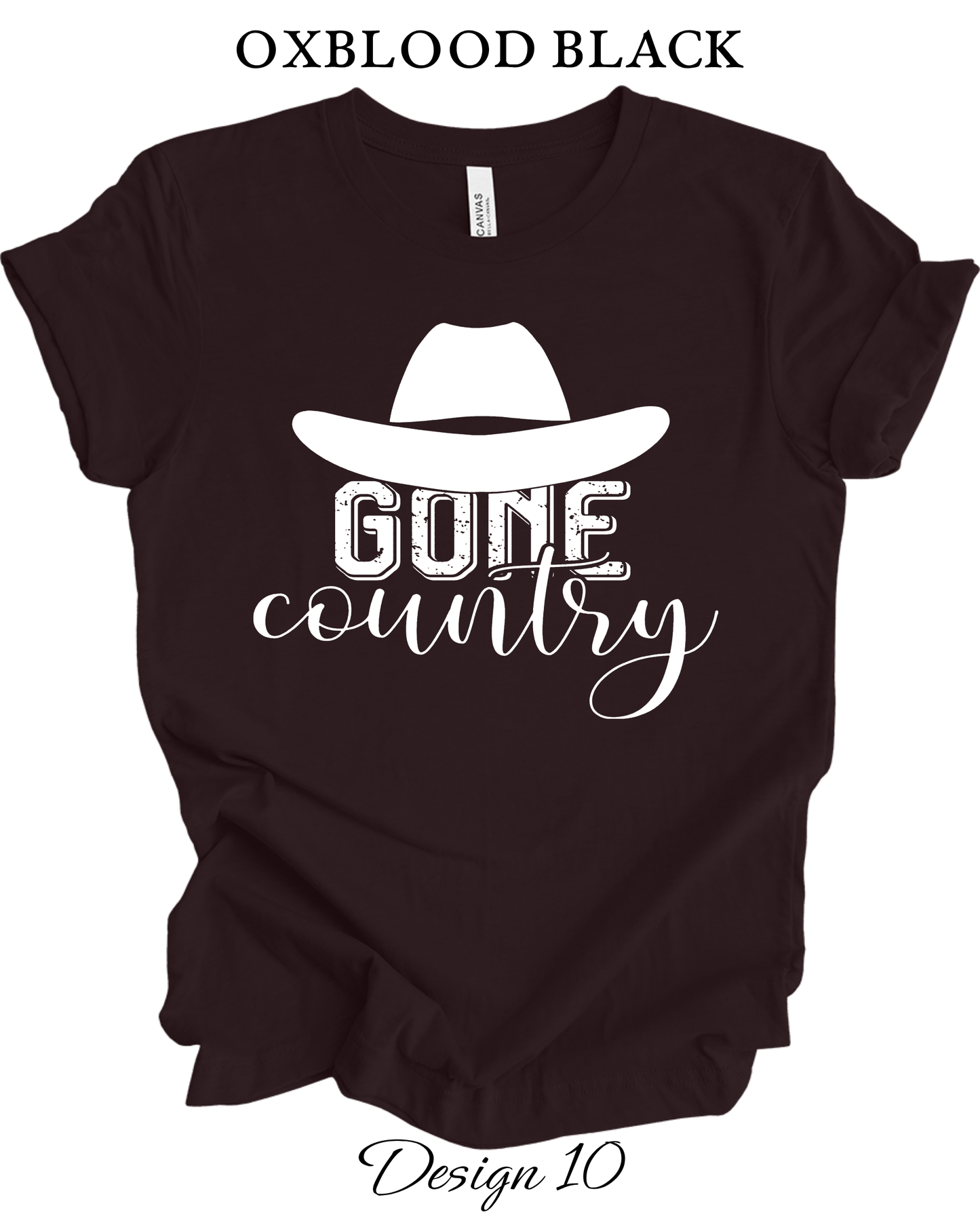 Custom Tee Unisex Crew Neck T-shirts | Country Cowboy Cowgirl Inspired Tee