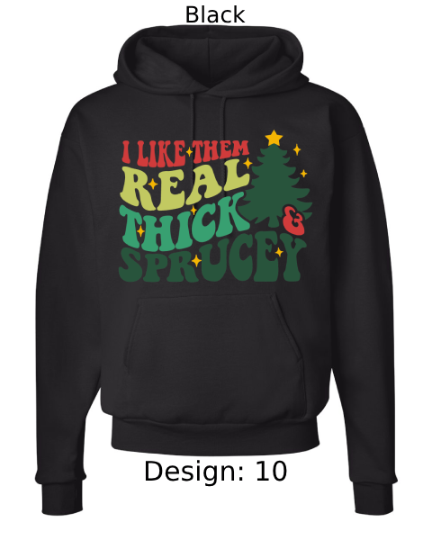 Unisex Christmas Funny Hoodie Sweatshirt | Custom Hoodie