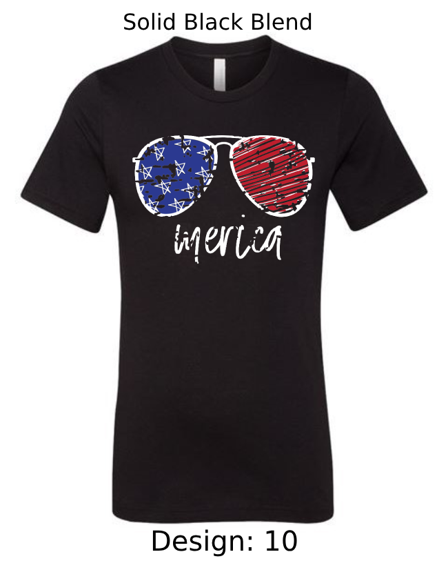 Shirts Men's Customized T-Shirts | 4th of July Themed Tee
