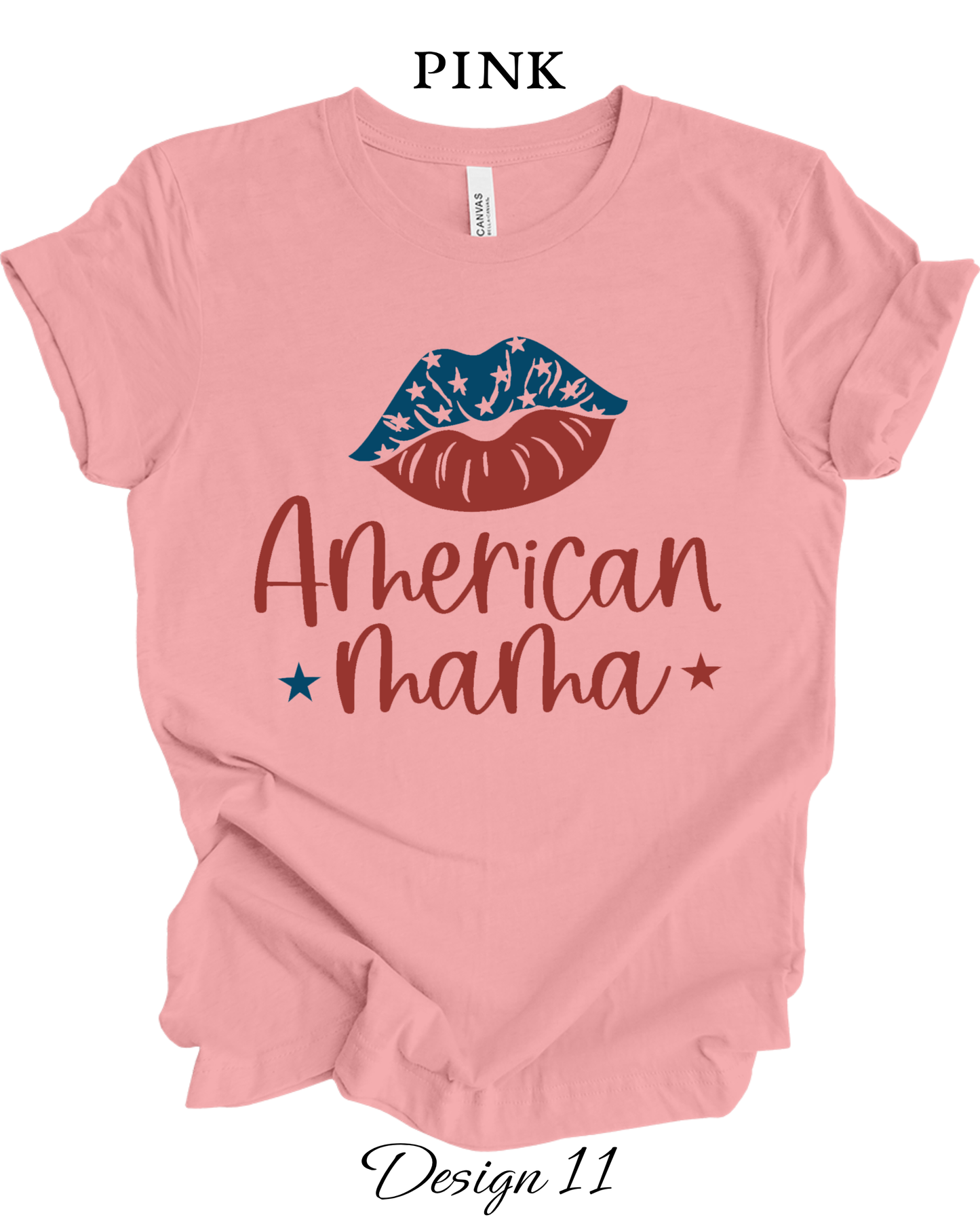Custom Tee Unisex Crew Neck T-shirts | Patriotic Inspired Tee
