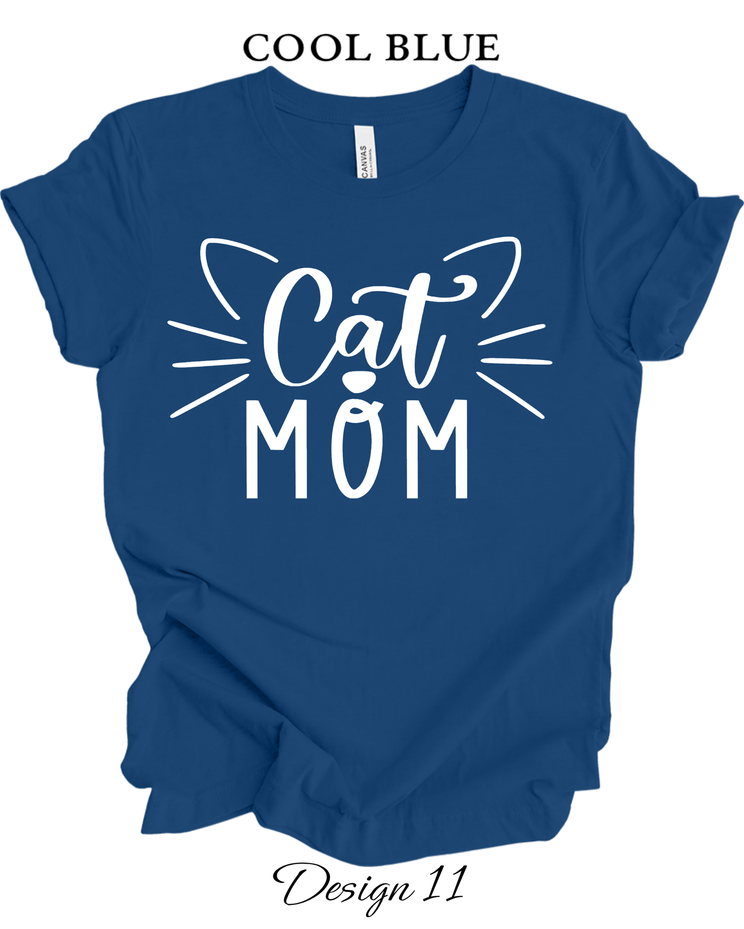 Custom Tee Unisex Crew Neck T-Shirts  | Cat Inspired Tee