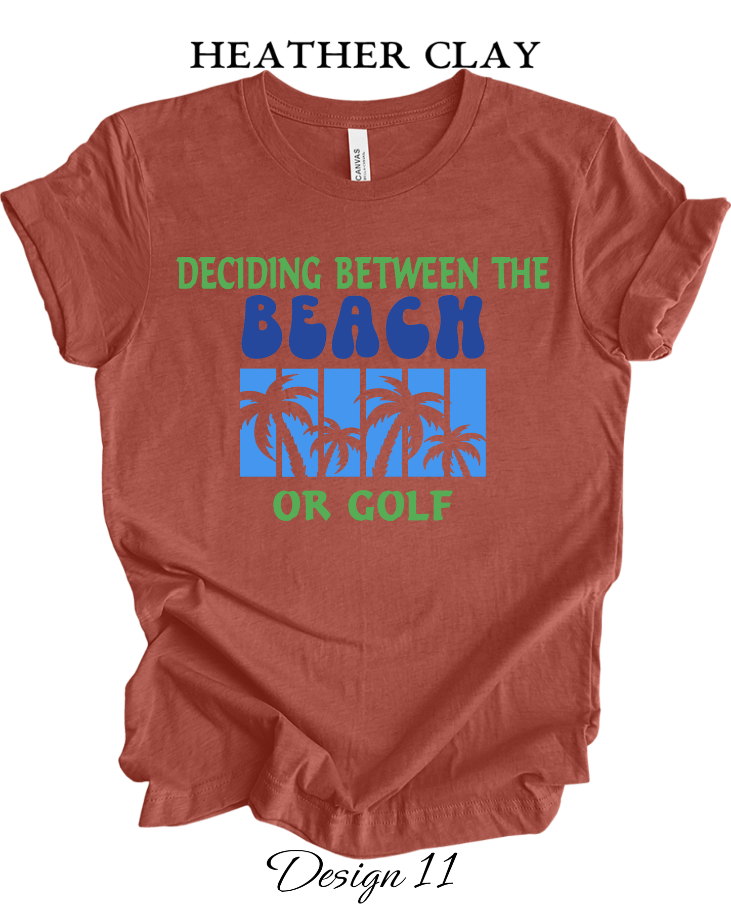 Custom Tee Unisex Crew Neck T-shirts | Golf Inspired Tees