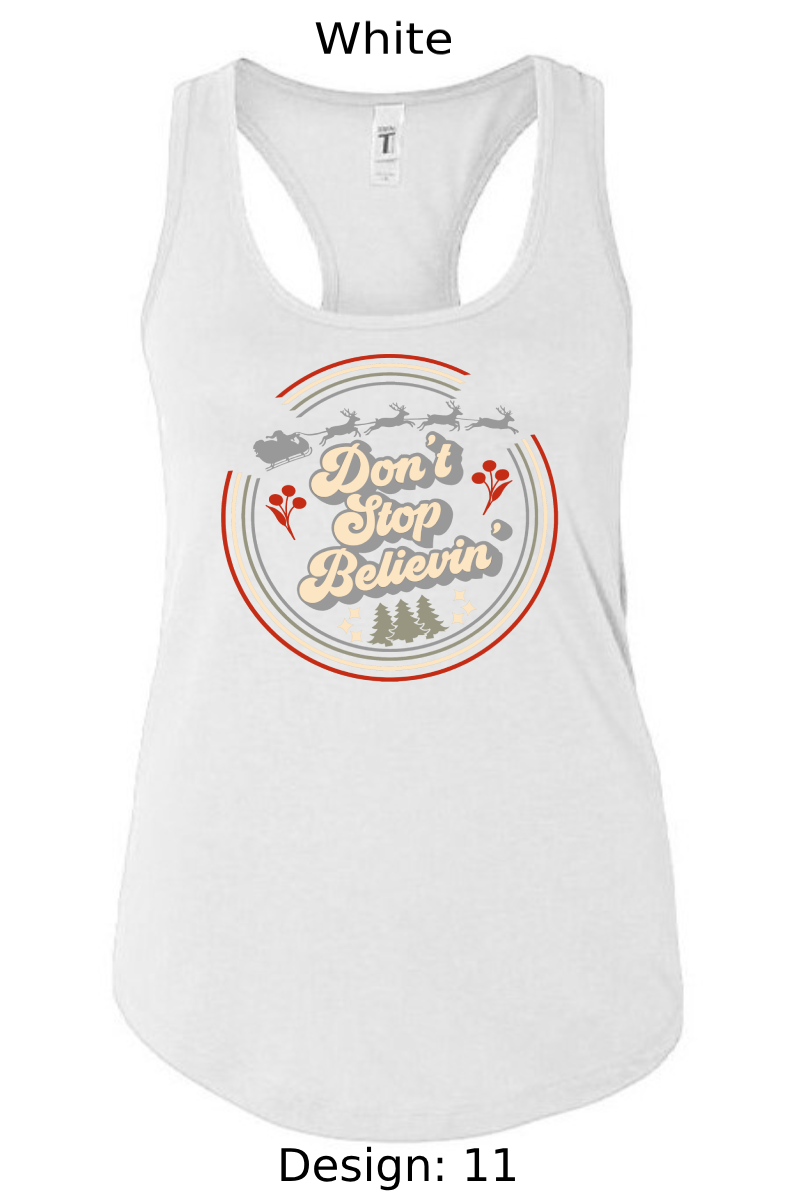 Shirts Women's Customized Tank Tops & Shirts | Christmas Funny & Cute Themed Tee