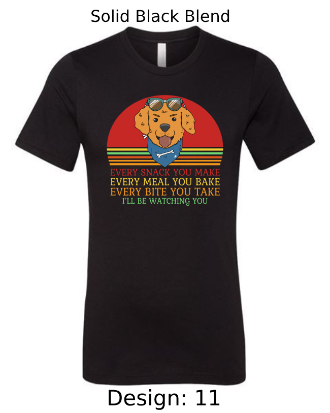 Shirts Men's Customized T-Shirts | Dog Themed Tee