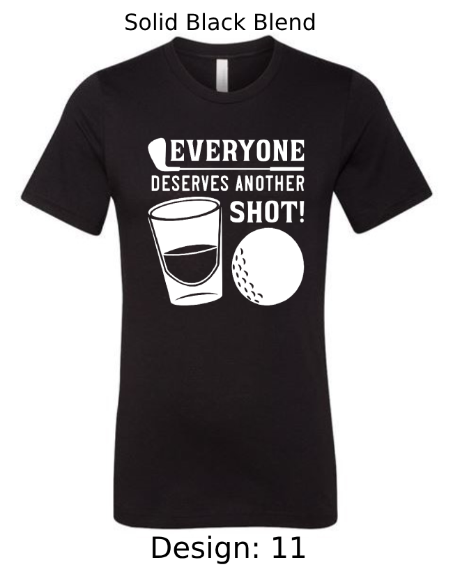 Shirts Men's Customized T-Shirts | Golf Themed Tee