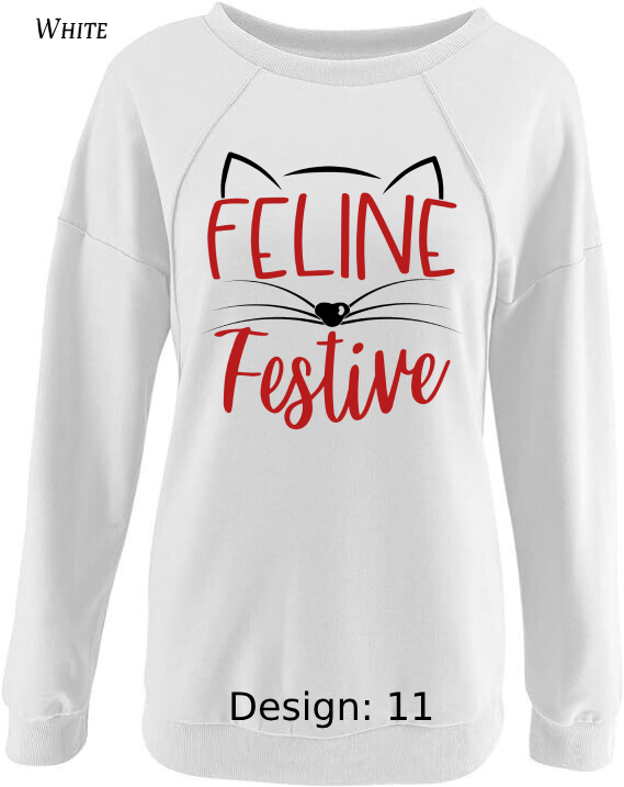 Sweatshirt Women's Christmas Funny & Cute Sweatshirt | Custom Sweatshirt