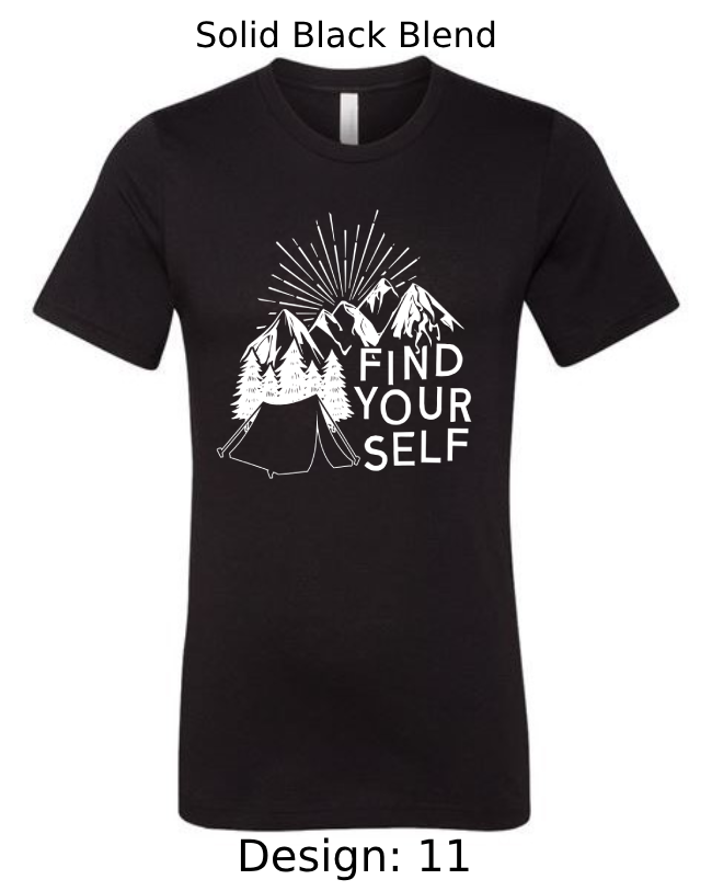 Shirts Men's Customized T-Shirts | Camping Themed Tee