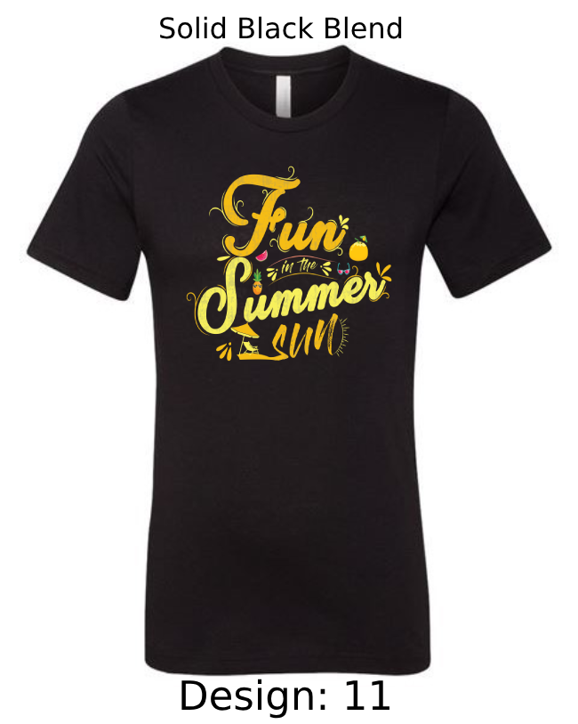 Shirts Men's Customized T-shirts | Summer, Surfing, & Sunshine Themed Tee