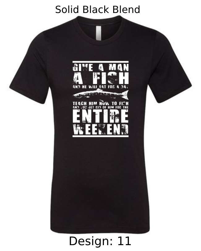 Shirts Men's Customized T-Shirts | Fishing Themed Tee