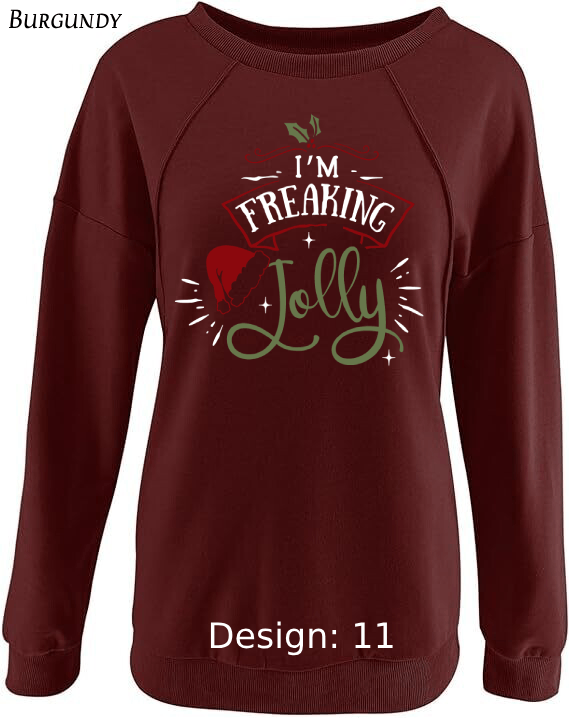 Sweatshirt Women's Christmas Funny Sweatshirt | Custom Sweatshirt