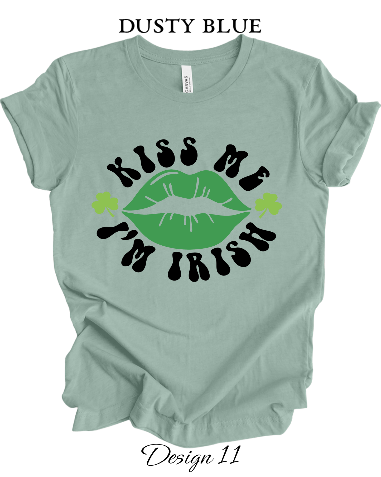 Custom Tee Unisex Crew Neck T-shirts | St. Patrick's Day Inspired Tee
