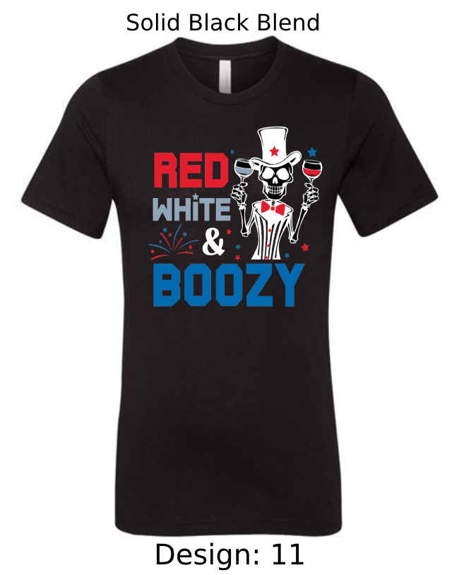 Shirts Men's Customized T-Shirts | 4th of July Themed Tee