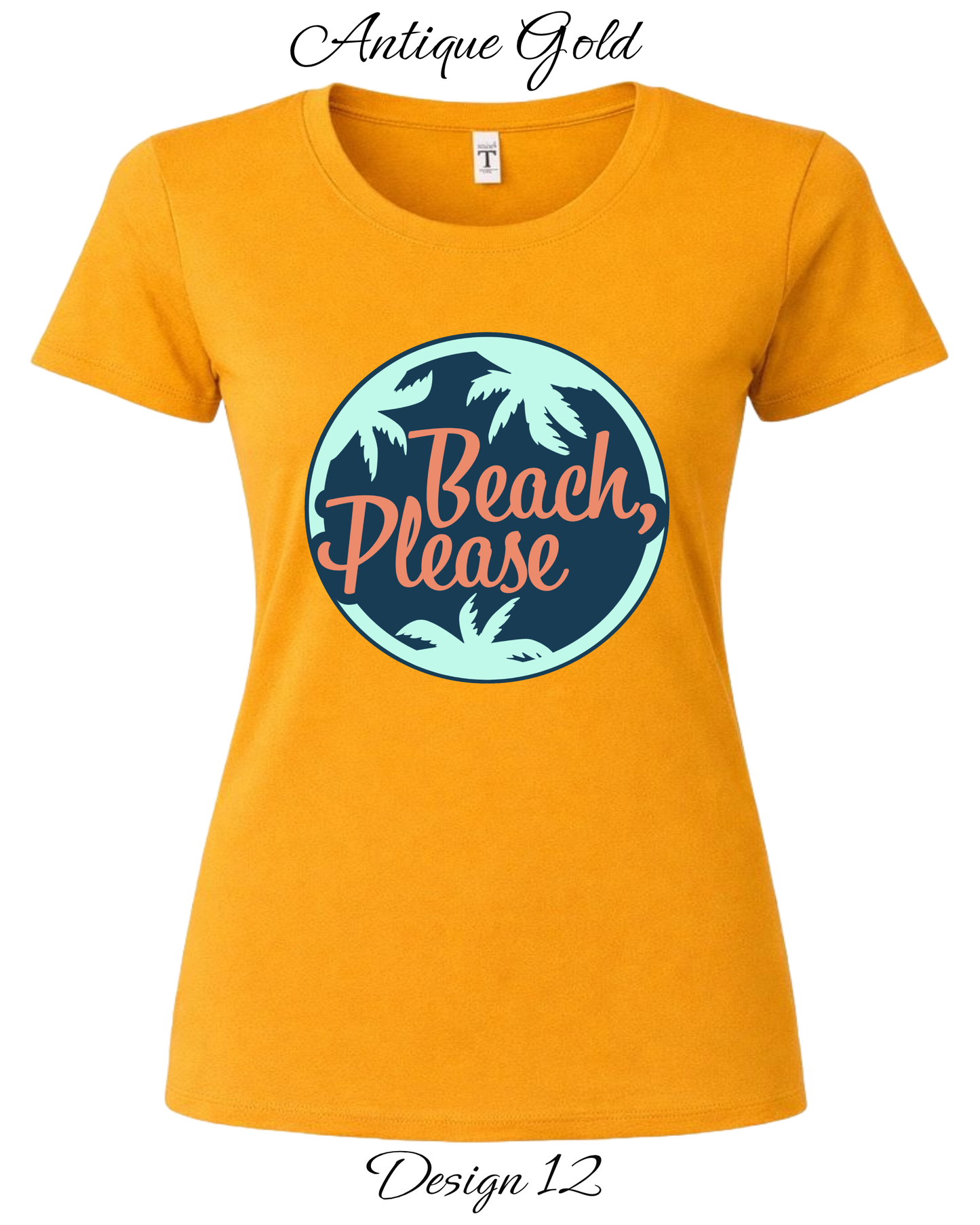 Custom Women's Tank Tops & Tees | Beach Inspired Tee