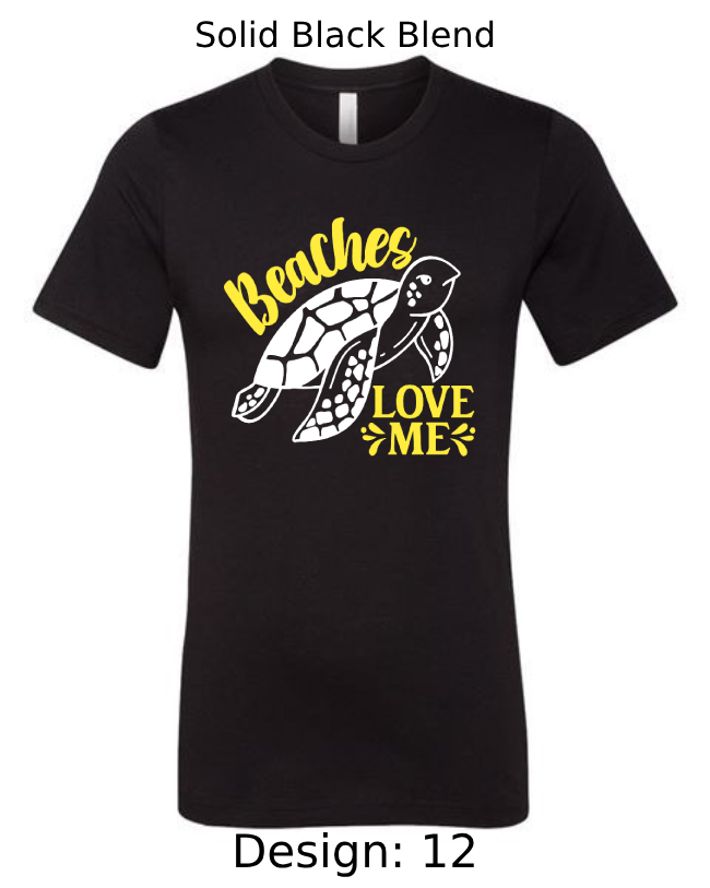 Shirts Men's Customized T-Shirts | Beach Themed Tee