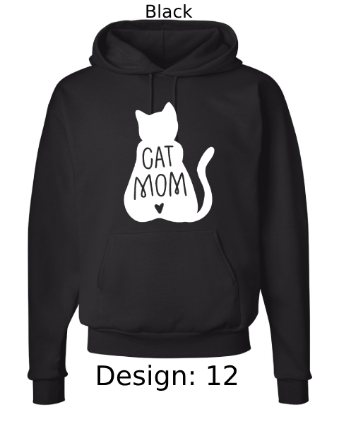 Unisex Cat Hoodie Sweatshirt | Custom Hoodie
