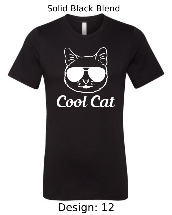 Shirts Men's Customized T-Shirts | Cat Themed Tee