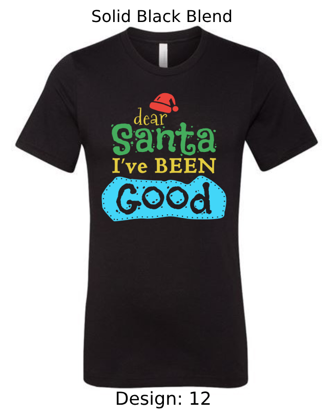 Shirts Men's Customized T-Shirts | Christmas Funny Santa Themed Tee