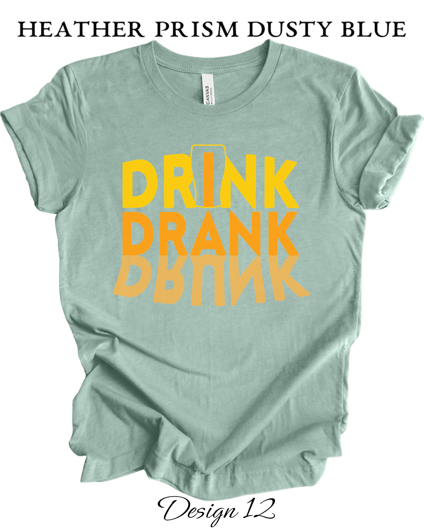 Custom Tee Unisex Crew Neck T-Shirts | Funny Beer Inspired Tee