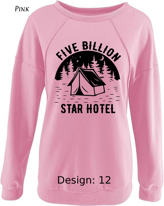 Sweatshirt Women's Camping Sweatshirt | Custom Sweatshirt