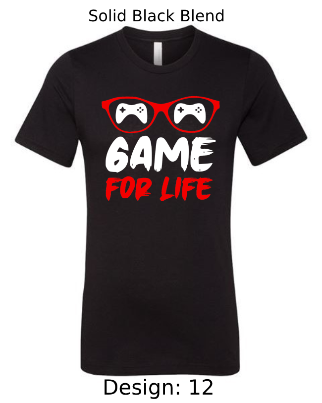 Shirts Men's Customized T-Shirts | Video Gaming Themed Tee