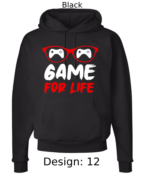 Unisex Video Gaming Hoodie Sweatshirt | Custom Hoodie