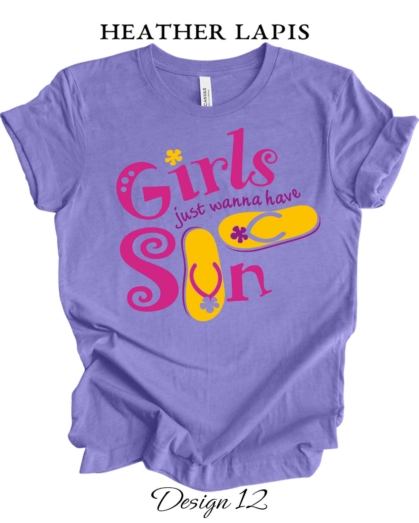 Custom Tee Unisex Crew Neck T-Shirts | Summer, Surfing, & Sunshine Inspired Tee