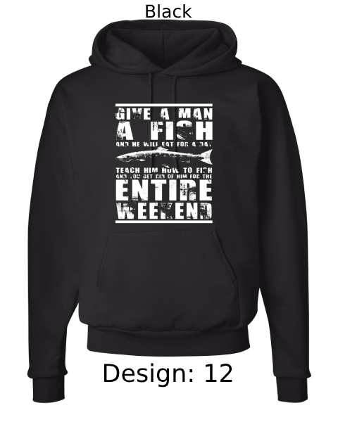 Unisex Fishing Hoodie Sweatshirt | Custom Hoodie