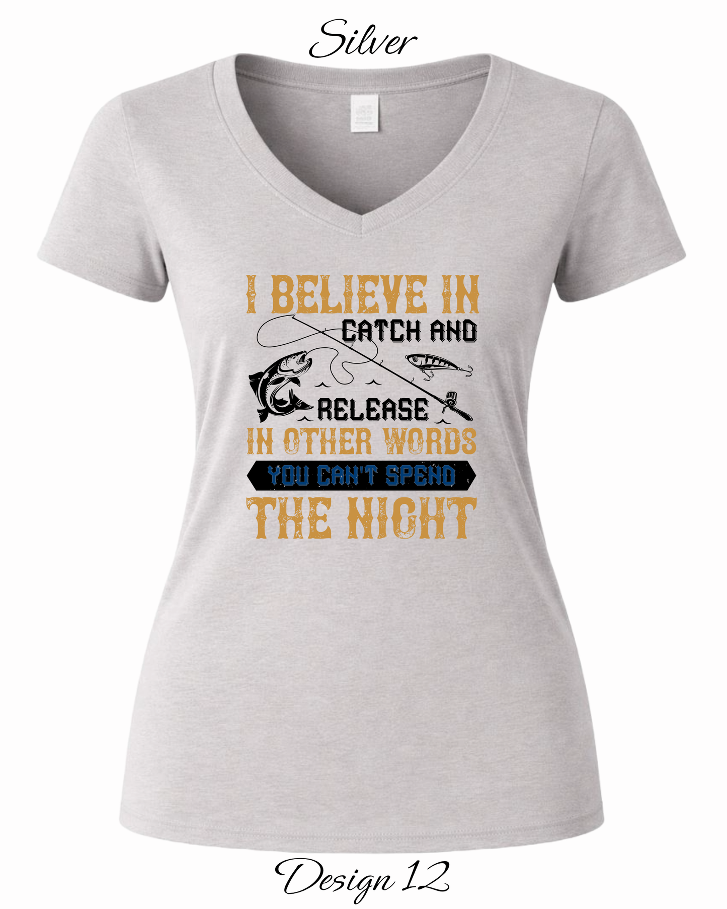 Custom Women's Tank Tops & Tees | Fishing Inspired Tee