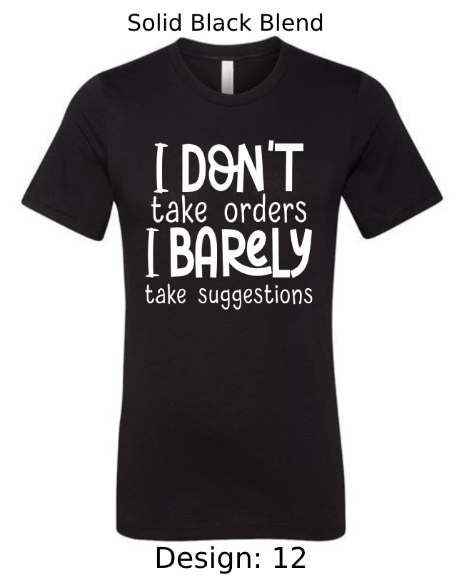 Shirts Men's Customized T-Shirts | Funny & Sarcastic Themed Tee