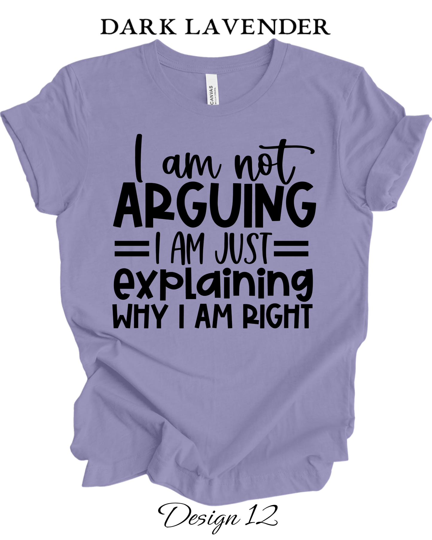 Custom Tee Unisex Crew Neck T-shirts | Funny & Sarcastic Inspired Tee