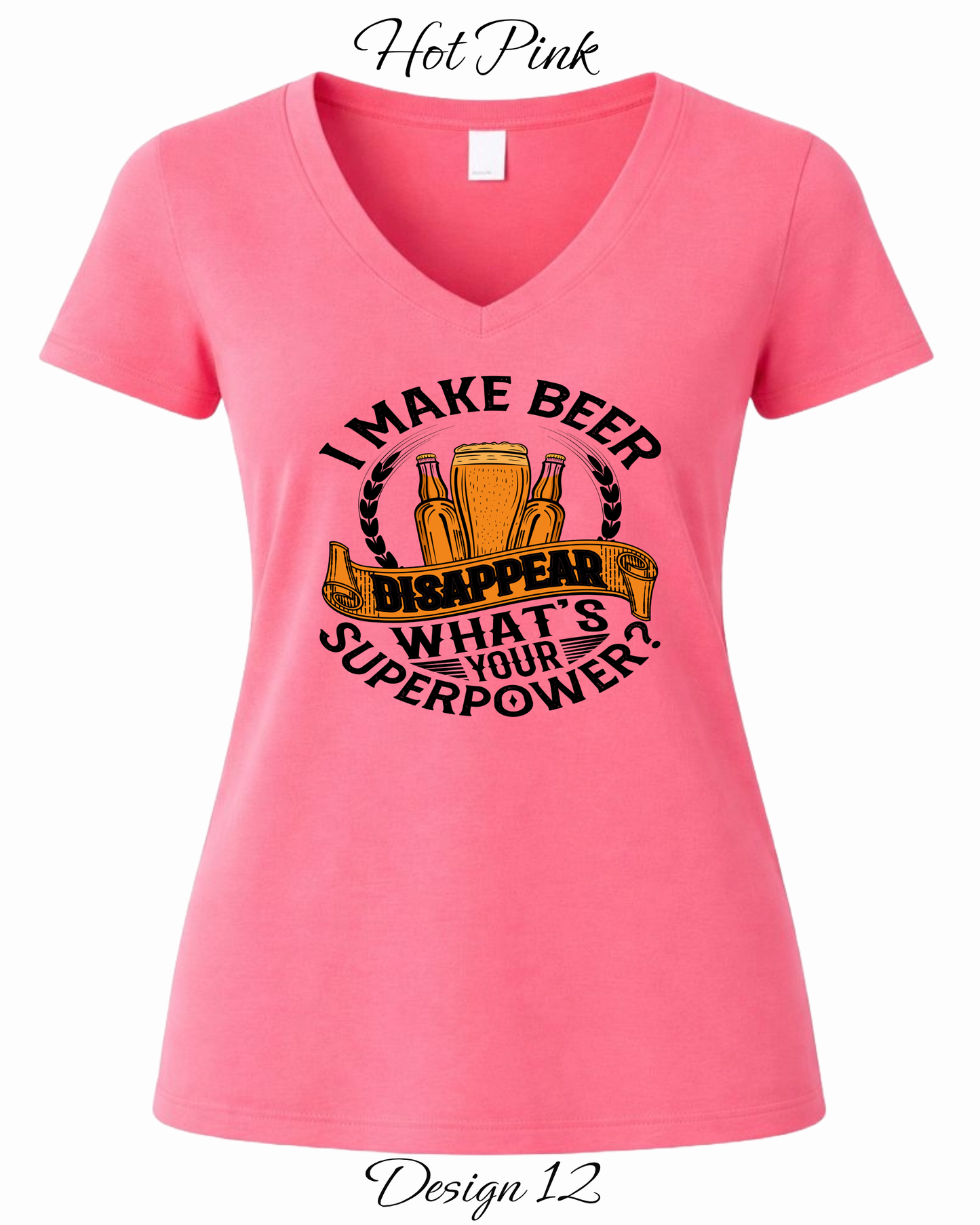 Custom Women's Tank Tops & Tees | Funny Beer Inspired Shirts