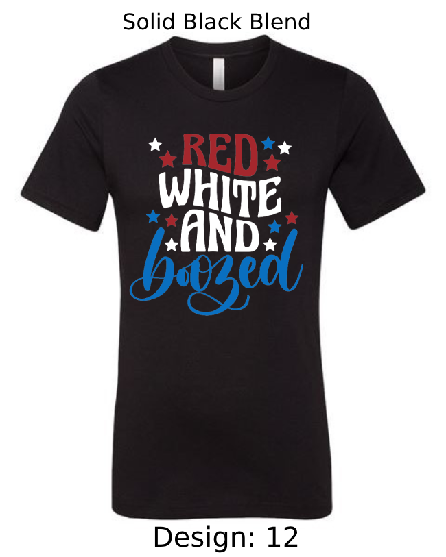 Shirts Men's Customized T-Shirts | 4th of July Themed Tee