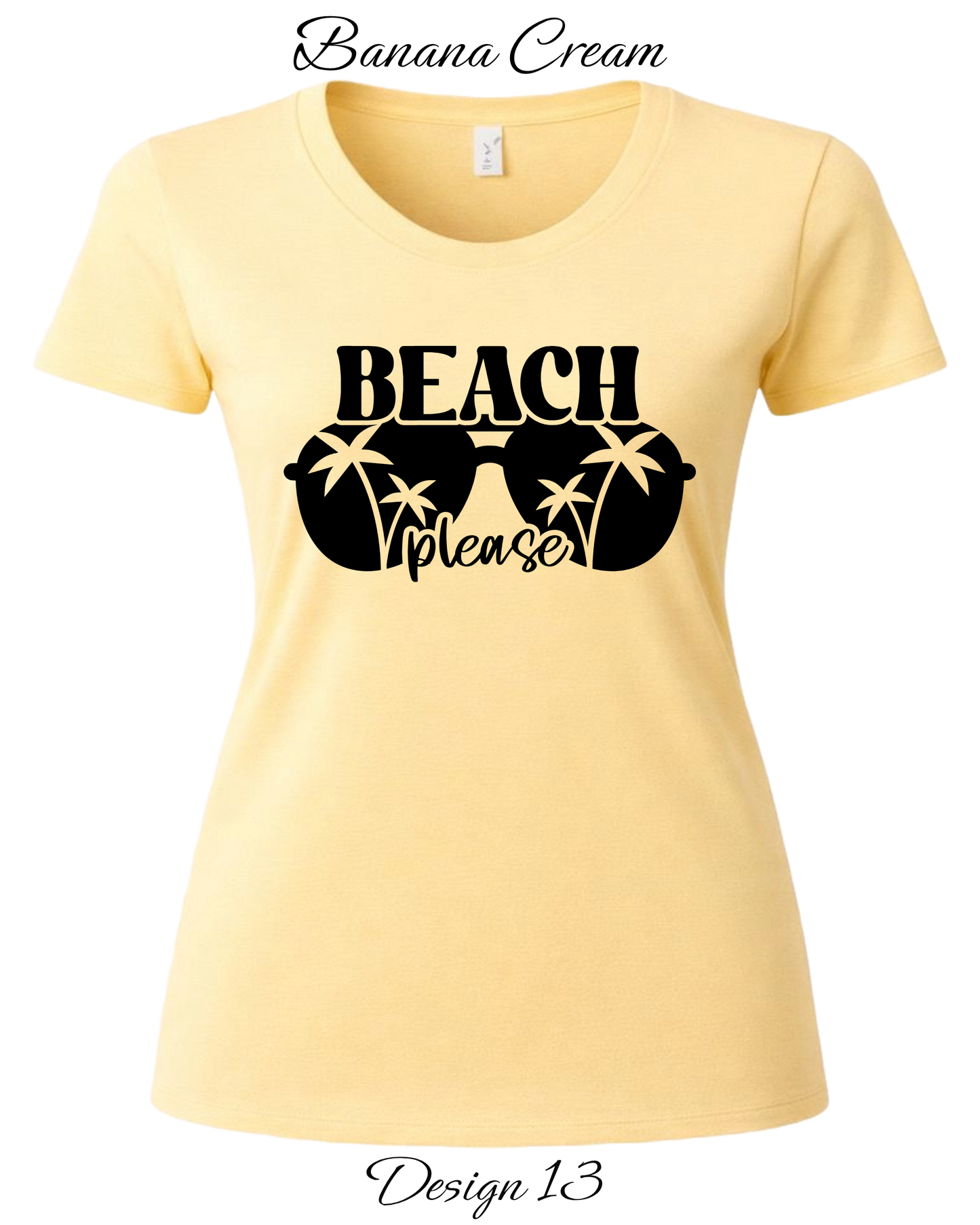 Custom Women's Tank Tops & Tees | Beach Inspired Tee
