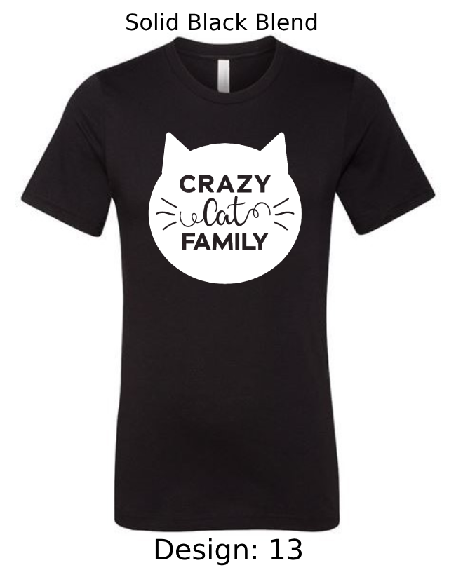 Shirts Men's Customized T-Shirts | Cat Themed Tee