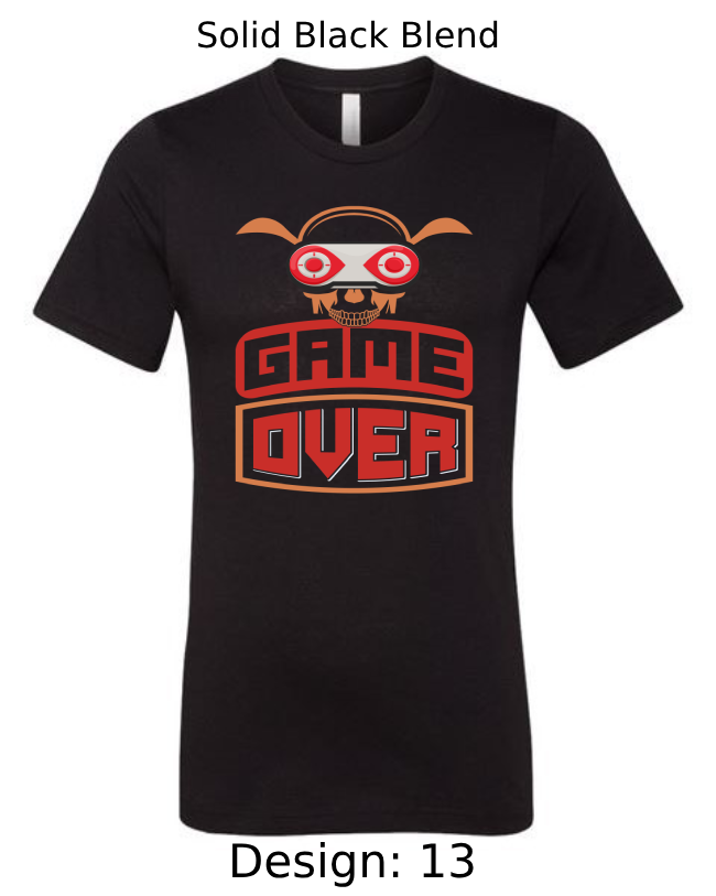 Shirts Men's Customized T-Shirts | Video Gaming Themed Tee