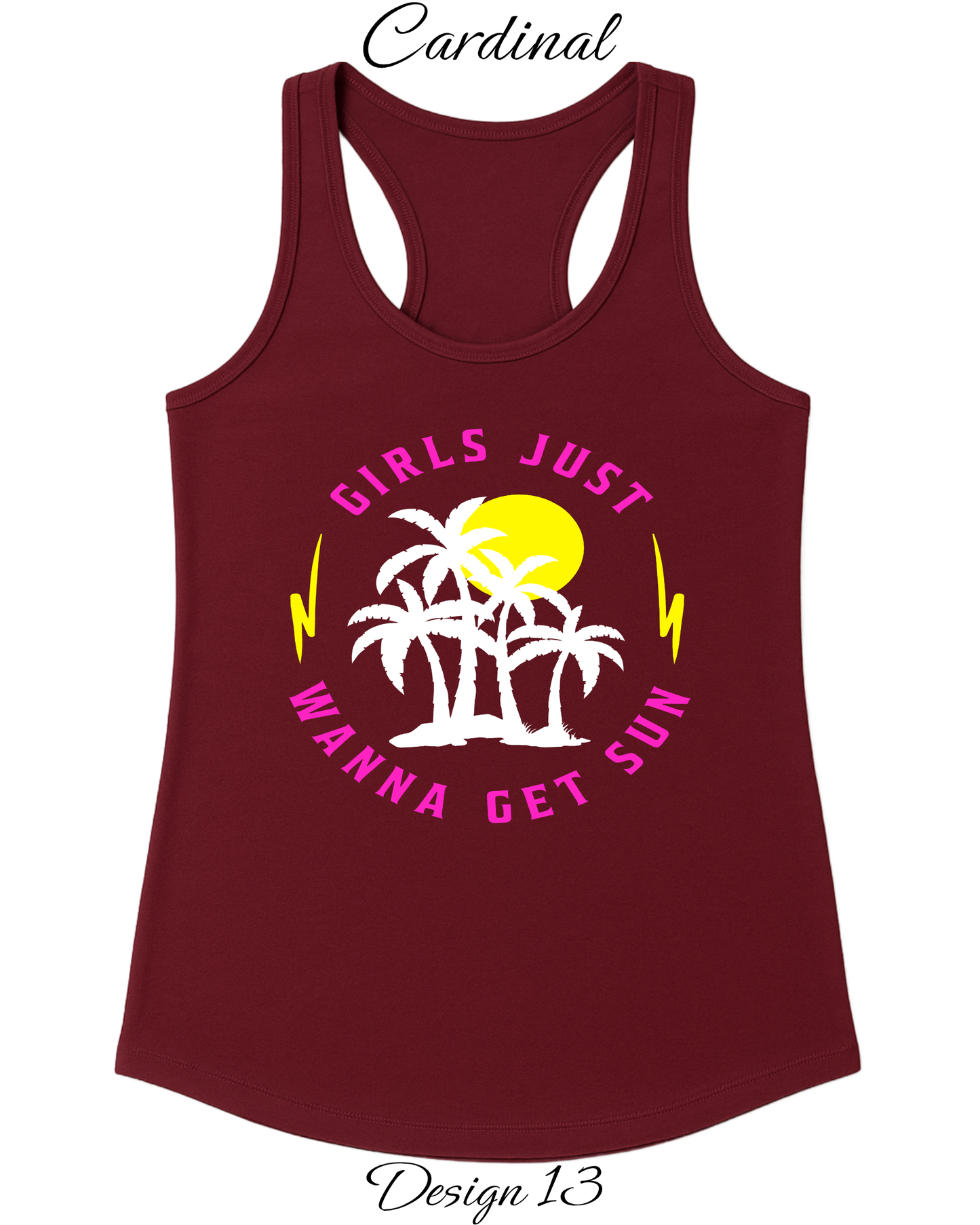 Custom Women's Tank Tops & Tees | Summer, Surfing, & Sunshine Inspired Tee