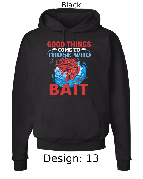 Unisex Fishing Hoodie Sweatshirt | Custom Hoodie