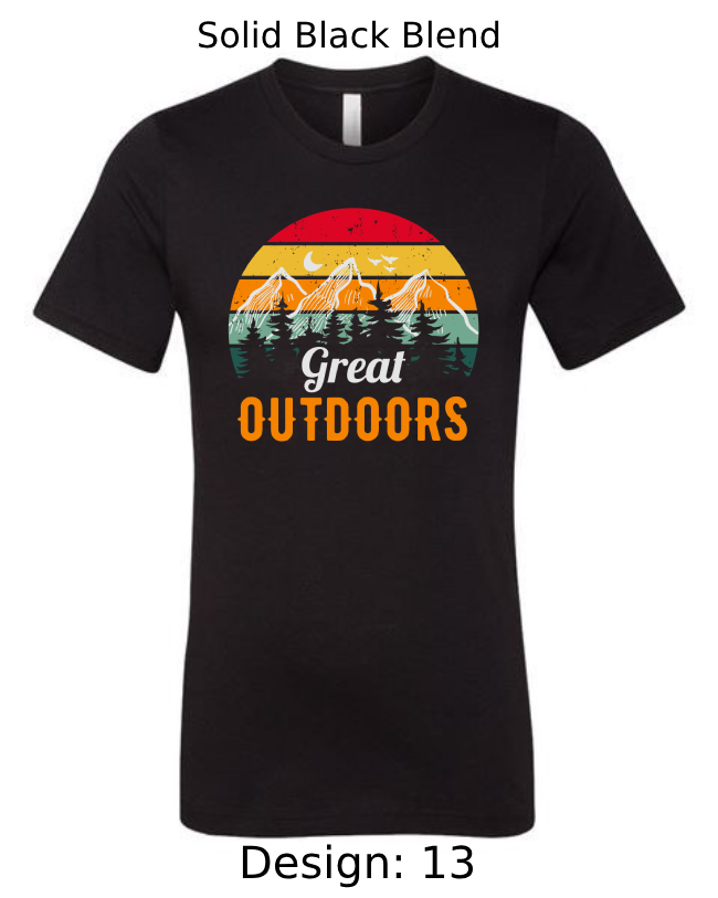 Shirts Men's Customized T-Shirts | Camping Themed Tee