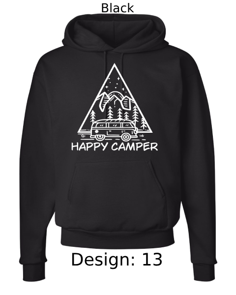 Unisex Camping Hoodie Sweatshirt | Custom Hoodie