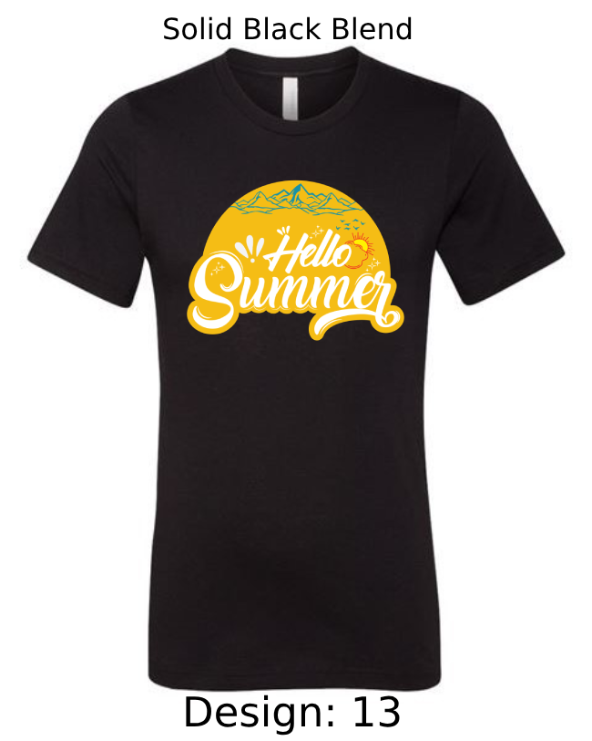 Shirts Men's Customized T-shirts | Summer, Surfing, & Sunshine Themed Tee