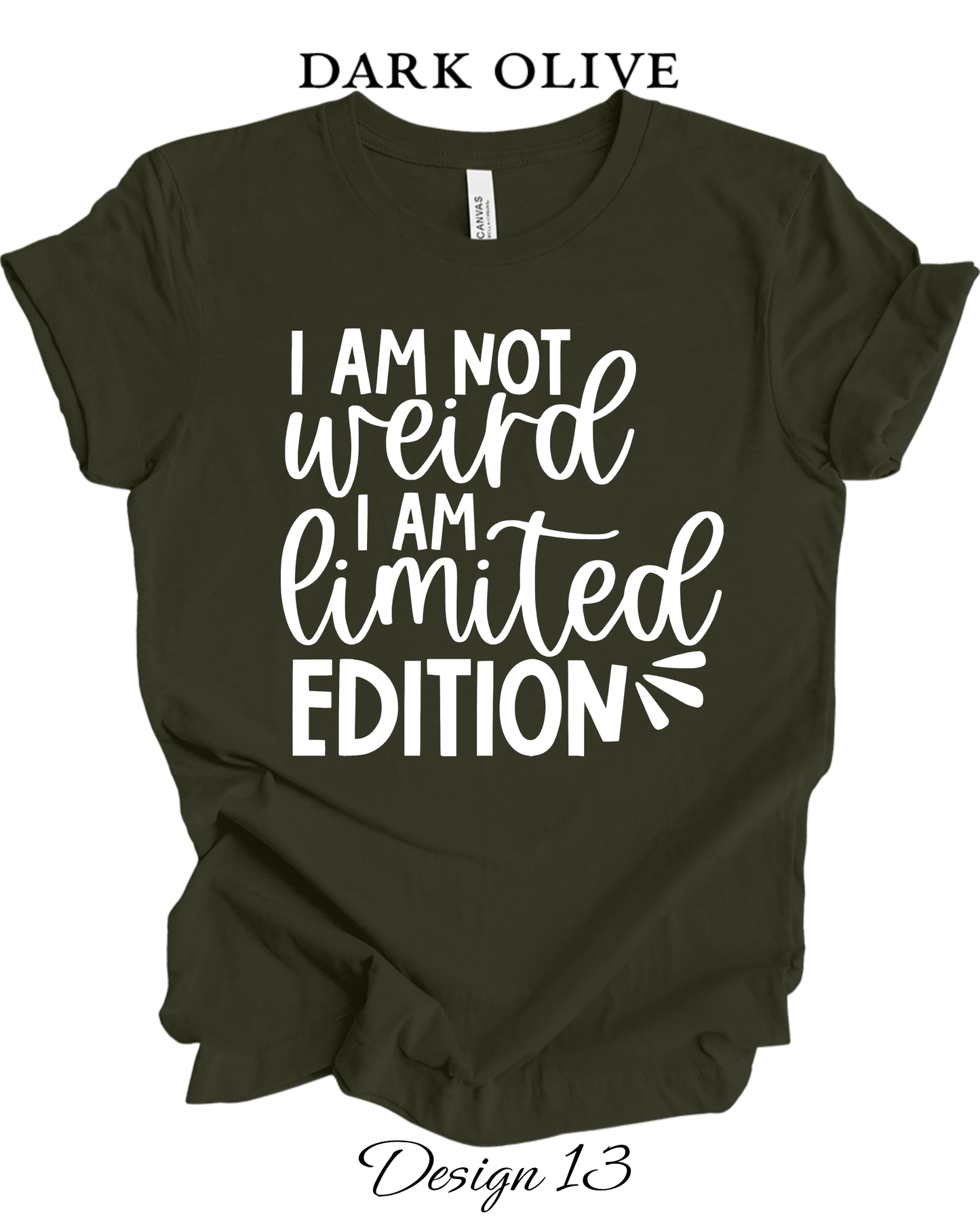 Custom Tee Unisex Crew Neck T-shirts | Funny & Sarcastic Inspired Tee