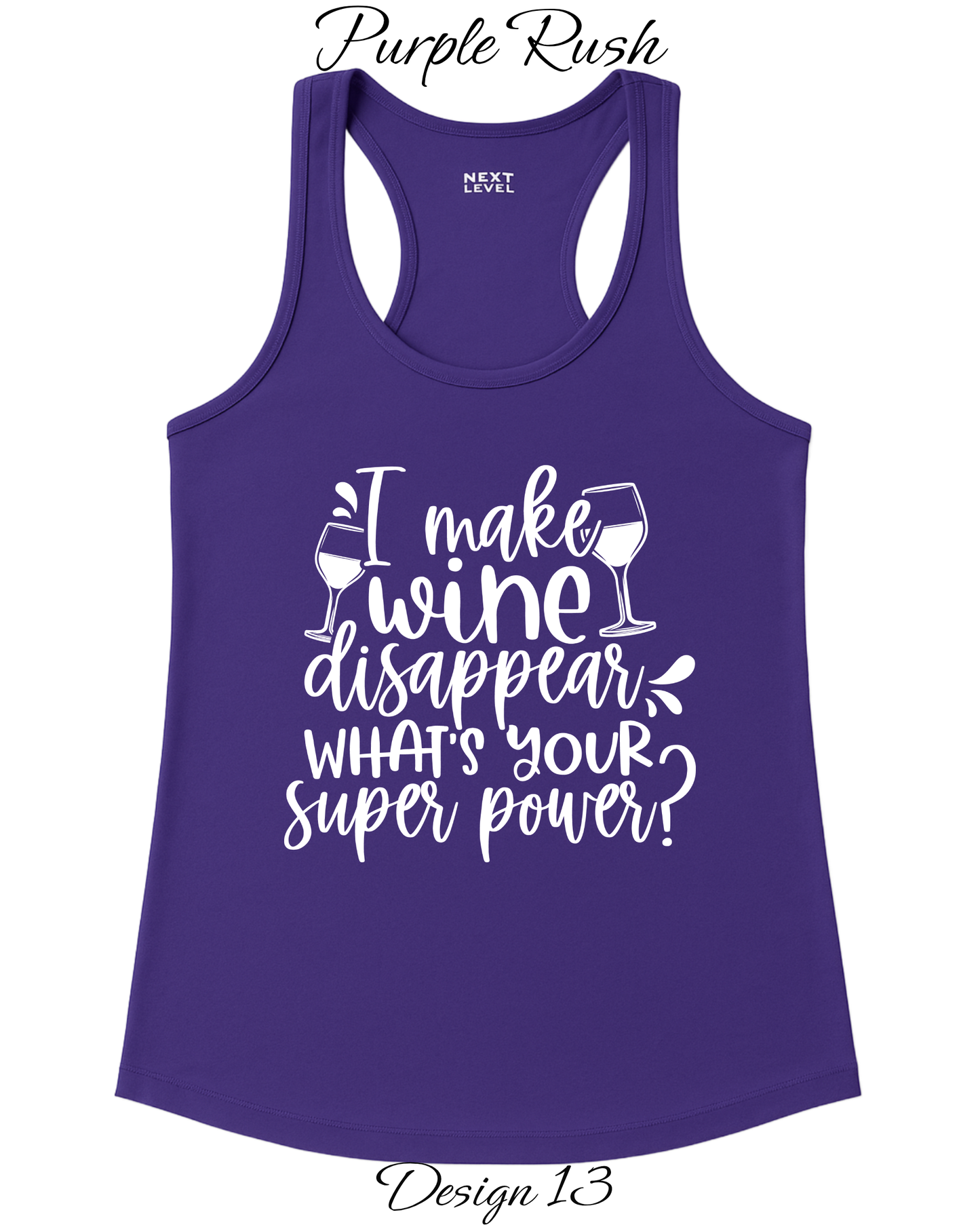 Custom Women's Tank Tops & Tees | Funny Wine Inspired Shirts