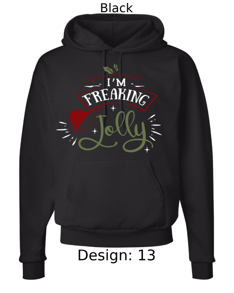 Unisex Christmas Funny Hoodie Sweatshirt | Custom Hoodie