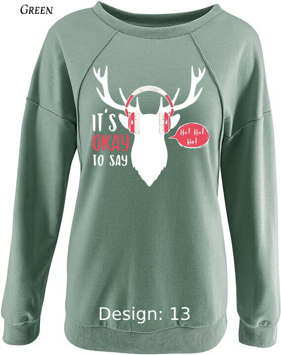 Sweatshirt Women's Christmas Funny Sweatshirt | Custom Sweatshirt
