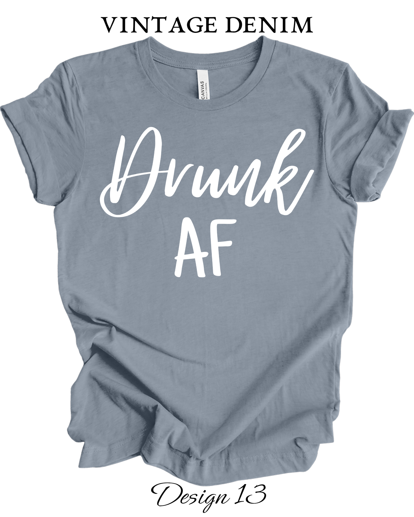 Custom Tee Unisex Crew Neck T-Shirts | Bride, Bachelorette, Brides Maid Group Wedding Shirts