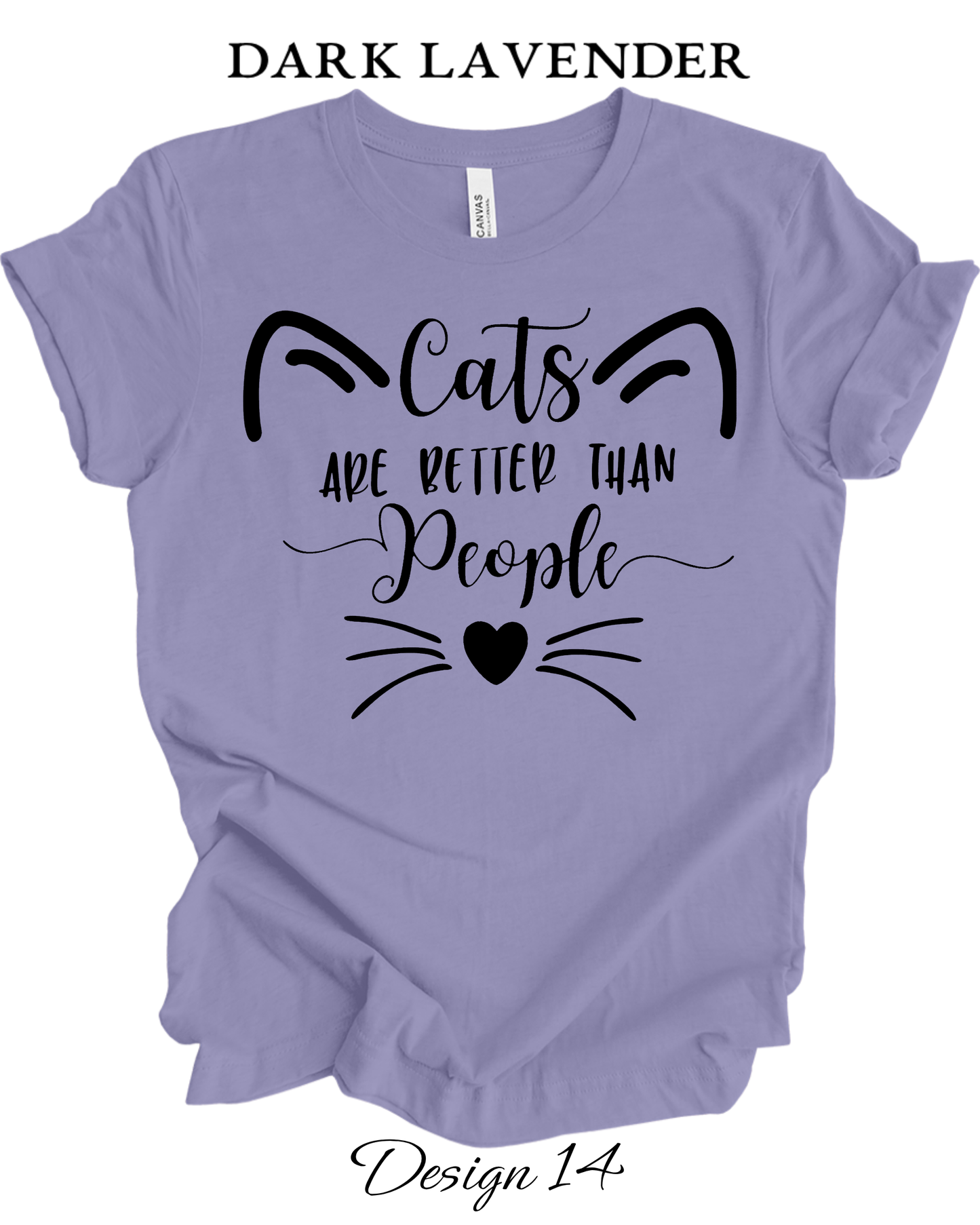 Custom Tee Unisex Crew Neck T-Shirts  | Cat Inspired Tee