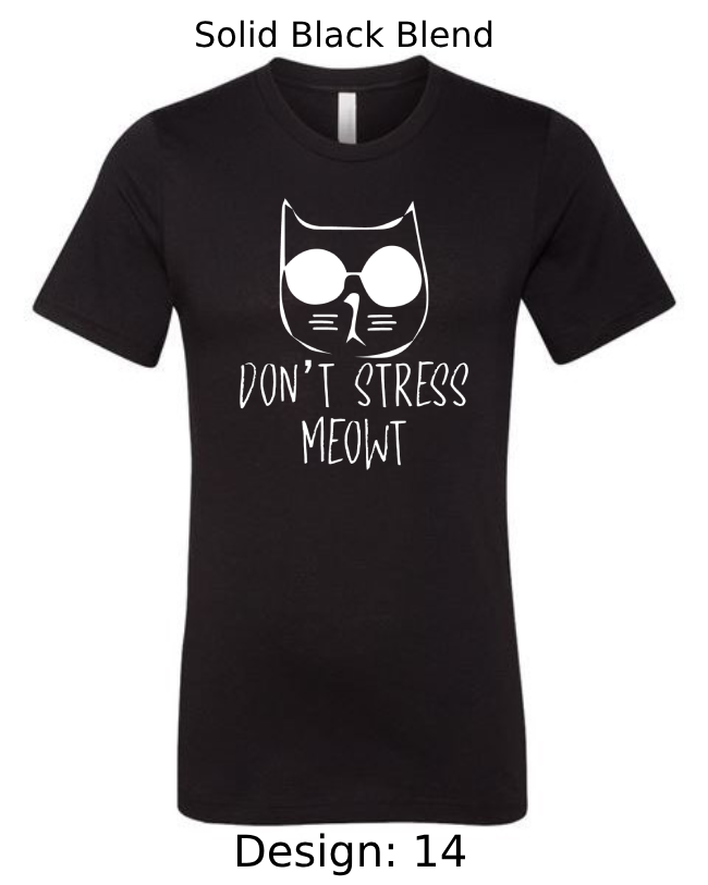 Shirts Men's Customized T-Shirts | Cat Themed Tee