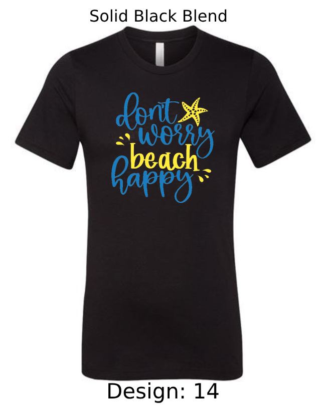 Shirts Men's Customized T-Shirts | Beach Themed Tee